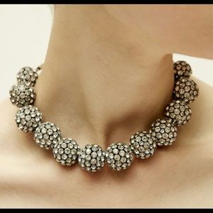 Exquisite faux diamond bubble Necklace